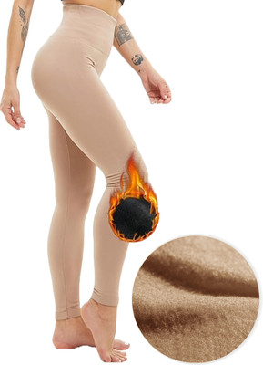 JMT Wear High Waist Thick Warm Winter Tights Fleece Leggings For Women Women Pyjama Thermal
