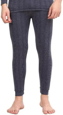 Inner Comfort Wool Length Bottom Innerwear for Men (Blue) Men Pyjama Thermal