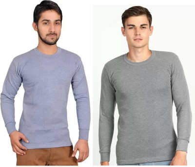 WROBIL Top Winter Wear Mens Thermals Pack Of 2. Men Top Thermal