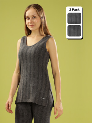 Dollar Ultra Solid Sleeveless Top For Women Women Top Thermal