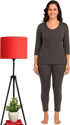 REVEXO REWMWOMENTHRMAL_98 Women Top - Pyjama Set Thermal