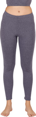Selfcare Selfcare Womens Solid Poly Cotton Lycra Thermal Pyjama - SW0824 Women Pyjama Thermal