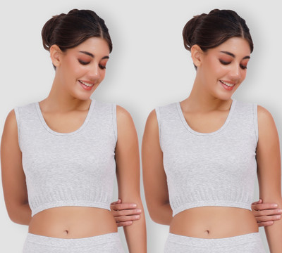 Selfcare Womens Polycotton Sleeveless Thermal Tops Women Top Thermal