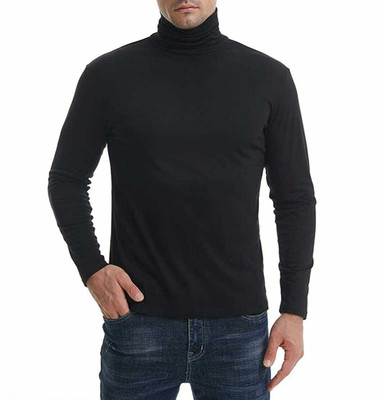 GANESH CREATIONS Men's Thermal Wear With Superior Heat Slim Fit Solid Thermal Vest For Men Men Top Thermal