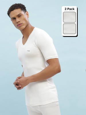 Dollar Ultra Pack of 2 V Neck Half Sleeve Men Top Thermal