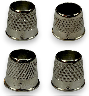 Cylone And Sons Tracing Wheel Set with 2 Thimbles, Steel Marking Tool with Yellow Handle(5 mm Pack of4)