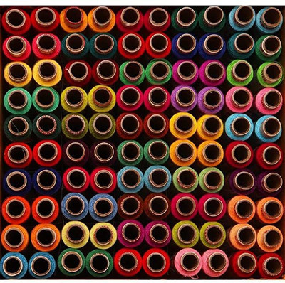 Meta Universe Sewing 3Ply Threads 150 MTR(100 Pcs) Fast Color 25 Basic Shades =D=00A-46 Thread Pick(Pack of 100)