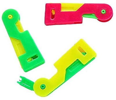 MARMORIS ECOM Automatic Needle Threading Device, Plastic Press and Sewing Kit Tool- Multicolor Thread Pick(Pack of 3)