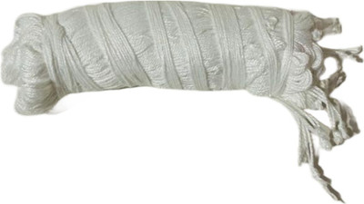 anilStore Janeu Thread (20 pcs) White Cotton Long Janau for Pooja /Janeu Size (1 Meter) Thread Pick(Pack of 20)