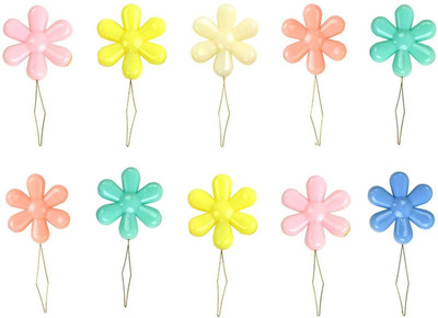 Gemsy Flower Needle Threader Thread Pick(Pack of 10)