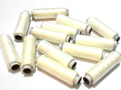 The Giftery CREAM Thread(300 m Pack of25)