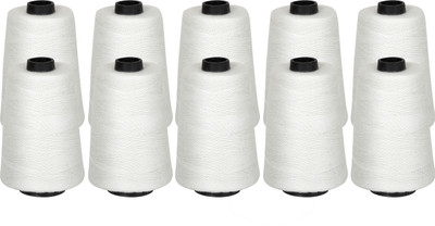 SmartPack Bag Closer Nylon Thread to Seal BOPP/HDPE/Jute Bag (1000 meter, White) Manual Thread Winder(Pack of NA)