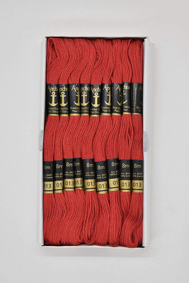Hunny - Bunch Anchor Thread Stranded Cotton Skeins Threads (Set of 25 Pieces)(Shade no.13) Thread(8 m Pack of25)