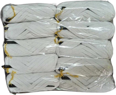 Poohan WHITE Thread(100 m Pack of10)