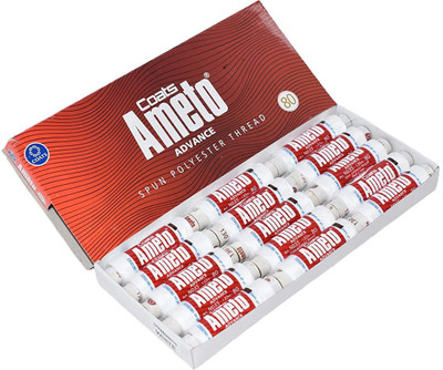 Hunny - Bunch White Thread(130 m Pack of15)