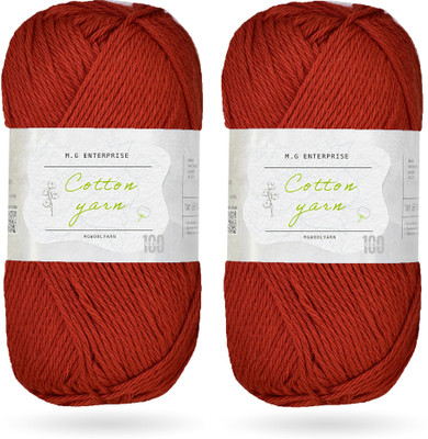 M.G Enterprise rusty red Thread(338 m Pack of2)
