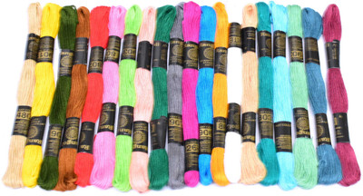 Simi Enterprise 20 Pc Multicolor12 Thread(8 m Pack of20)