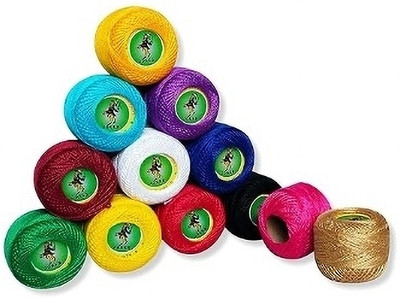 ANWALA MARKA multicolor Thread(50 m Pack of12)