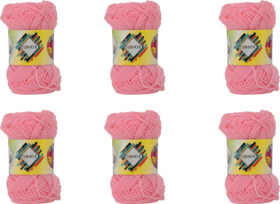 coriox Peach Thread(100 m Pack of6)