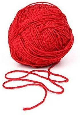 manrish 10 metre Red Mauli Thread For Holy Purpose (3mm) Thread(10 m Pack of1)
