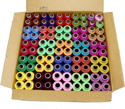 TOREX MULTICOLOR, LADIES DARK L-11 Thread(300 m Pack of100)