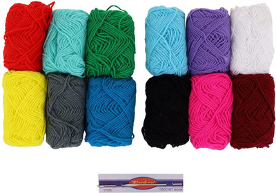 QUEEN ENTERPRISE Multicolour Thread(50 m Pack of12)