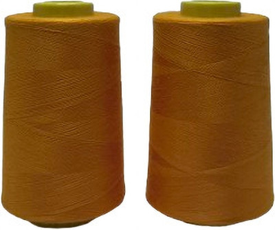 ROYAL GUN THREAD Light Yellow Colour Thread(5800 m Pack of1)