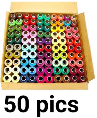 Atasi multicolor Thread(150 m Pack of50)