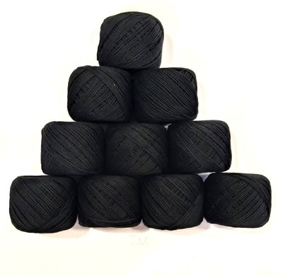 Lipsa Enterprise BLACK Thread(30 m Pack of10)