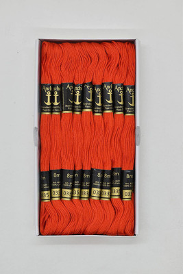 Hunny - Bunch Anchor Thread Stranded Cotton Skeins Threads (Set of 25 Pieces)(Shade no.335) Thread(8 m Pack of25)