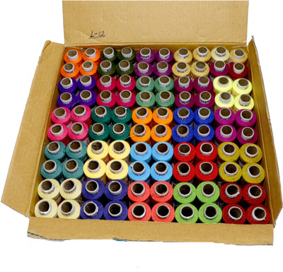 TOREX MULTICOLOR Thread(300 m Pack of100)