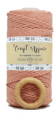 Craft Affair Peach Thread(100 m Pack of1)