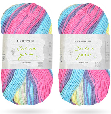 M.G Enterprise Multicolor4 Thread(338 m Pack of2)