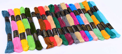 Simi Enterprise 20 Pc Multicolor10 Thread(8 m Pack of20)