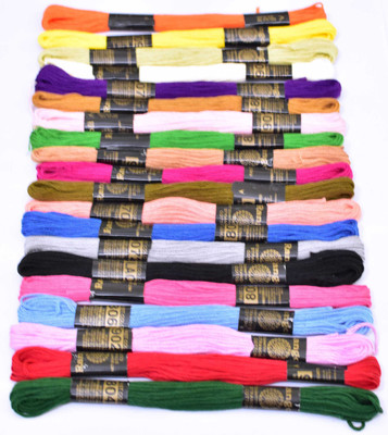 M.G Enterprise 20 Pc Multi9 Thread(8 m Pack of20)