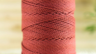 Get Inspired Deep Brick Orange Thread(14 m Pack of1)