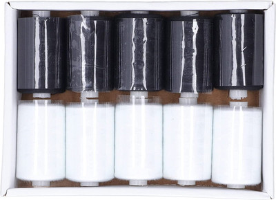HPGM black white Thread(800 m Pack of10)