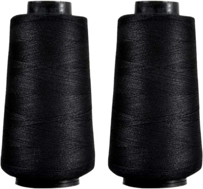 Clezaro Black Thread(10000 m Pack of2)