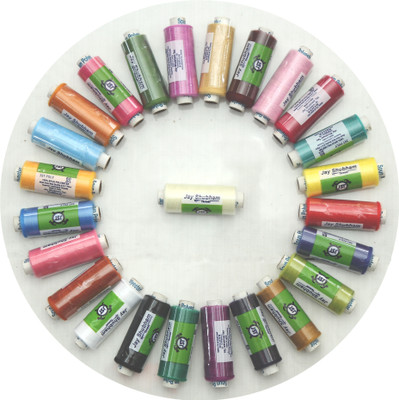 jay shubham threads Multi Thread(300 m Pack of25)