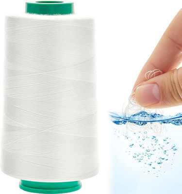 Aakriti White Thread(5000 m Pack of1)