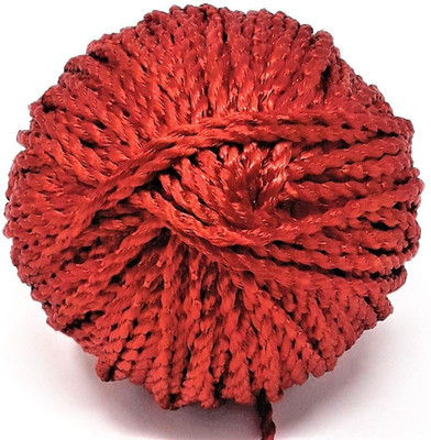 LightZone Vedroopam Sacred Puja Dhaga, Kalawa, Nazar Suraksha. (Neon Red Thread, 3 Meters) Thread(3 m Pack of2)