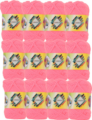 coriox Light Pink Thread(100 m Pack of12)