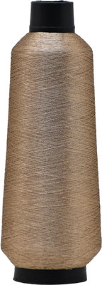 Hunny - Bunch Premium Light Peach Color Jari Kasab for Embroidery(Shade No. - R - 203) Thread(4000 m Pack of1)
