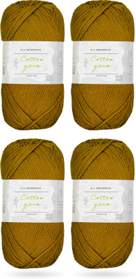 M.G Enterprise camel brown Thread(676 m Pack of4)