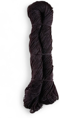 ADW CRAFT'S Coffee Brown Thread(200 m Pack of1)