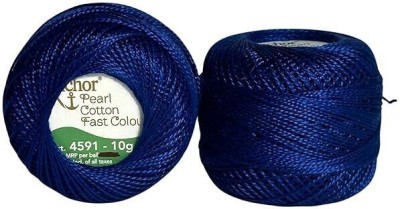 PINACO INDIA Dark blue Thread(30 m Pack of2)