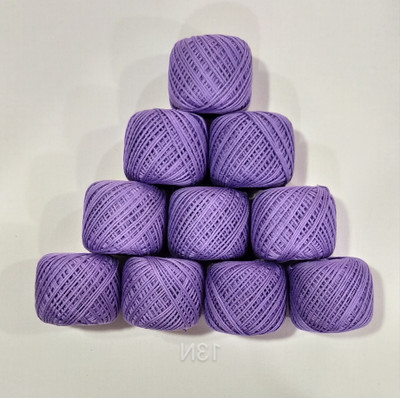 Lipsa Enterprise Light purple Thread(30 m Pack of10)
