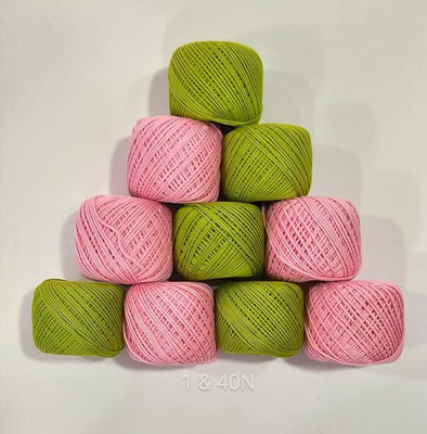 Sygnius Light Pink + Mendi Thread(30 m Pack of10)