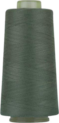 Hunny - Bunch Spun Polyester Overlocking Thread Green Linen Thread(5000 m Pack of1)