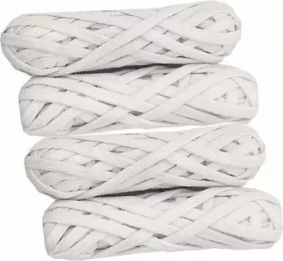 ridhi collection white Thread(45 m Pack of4)